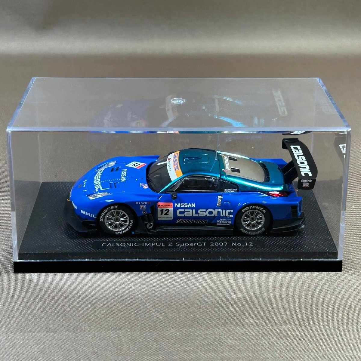 ZB338●【 エブロ 1/43 日産 カルソニック インパル Z スーパーGT 2007 #12 田口勝彦 】 EBBROの画像1