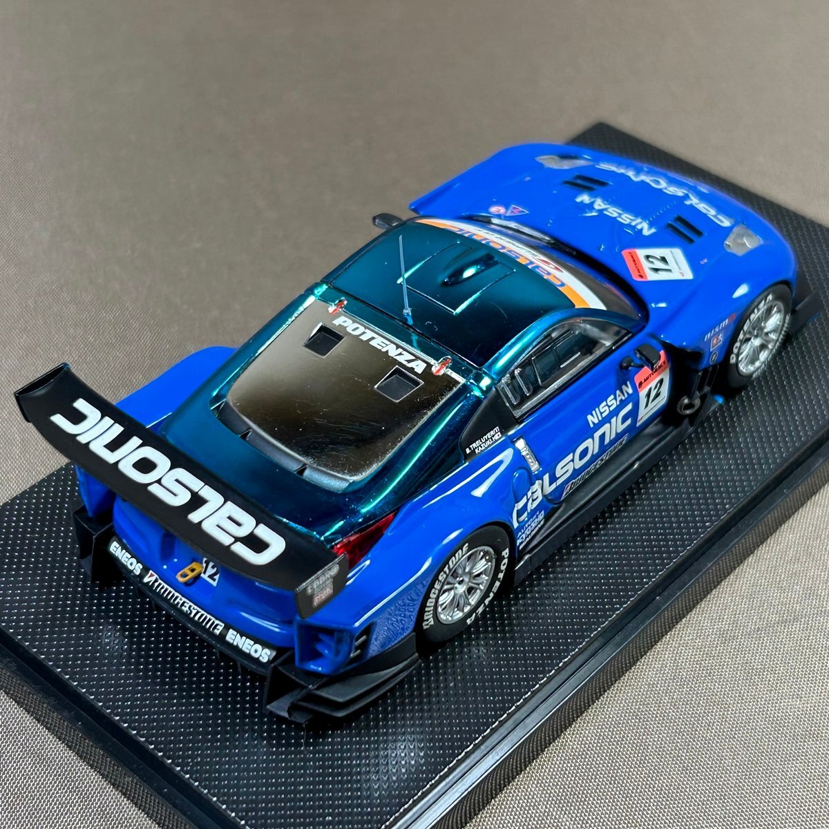 ZB338●【 エブロ 1/43 日産 カルソニック インパル Z スーパーGT 2007 #12 田口勝彦 】 EBBROの画像3