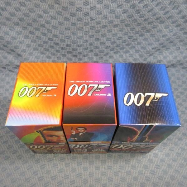 D307●「007 特別編コレクターズBOX 1～3 初回生産限定」DVD-BOX計3点セット_画像4
