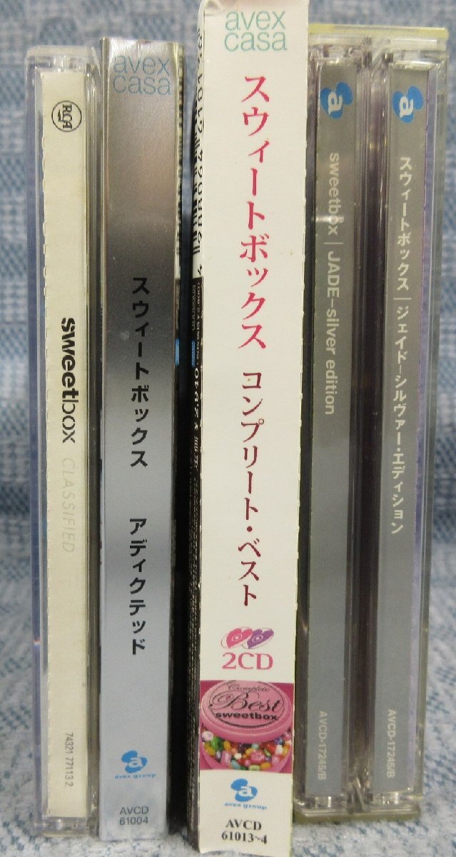 JA677●処分品/スウィートボックス(sweetbox) ベスト含む CD4点セット_画像1