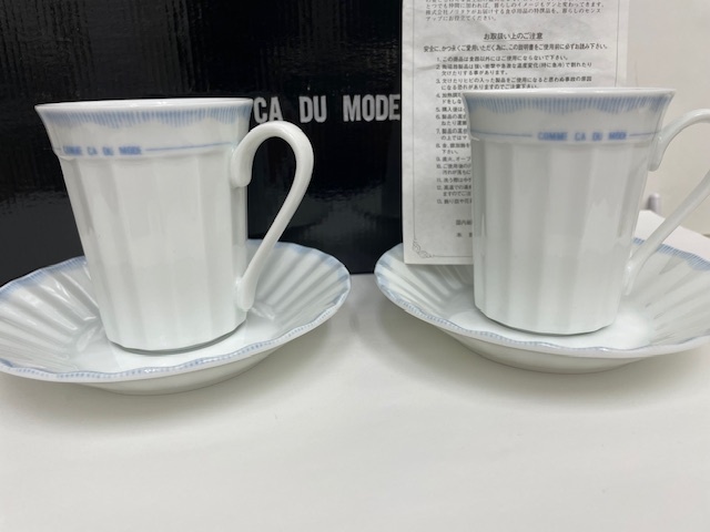Noritake ノリタケ　カップ＆ソーサ　ペア　洋食器　未使用　箱付き_画像3