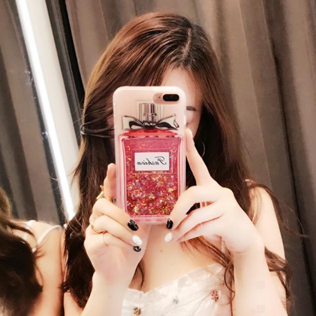 iphone15 14 13 smartphone case current lame perfume bin Kirakira shines 