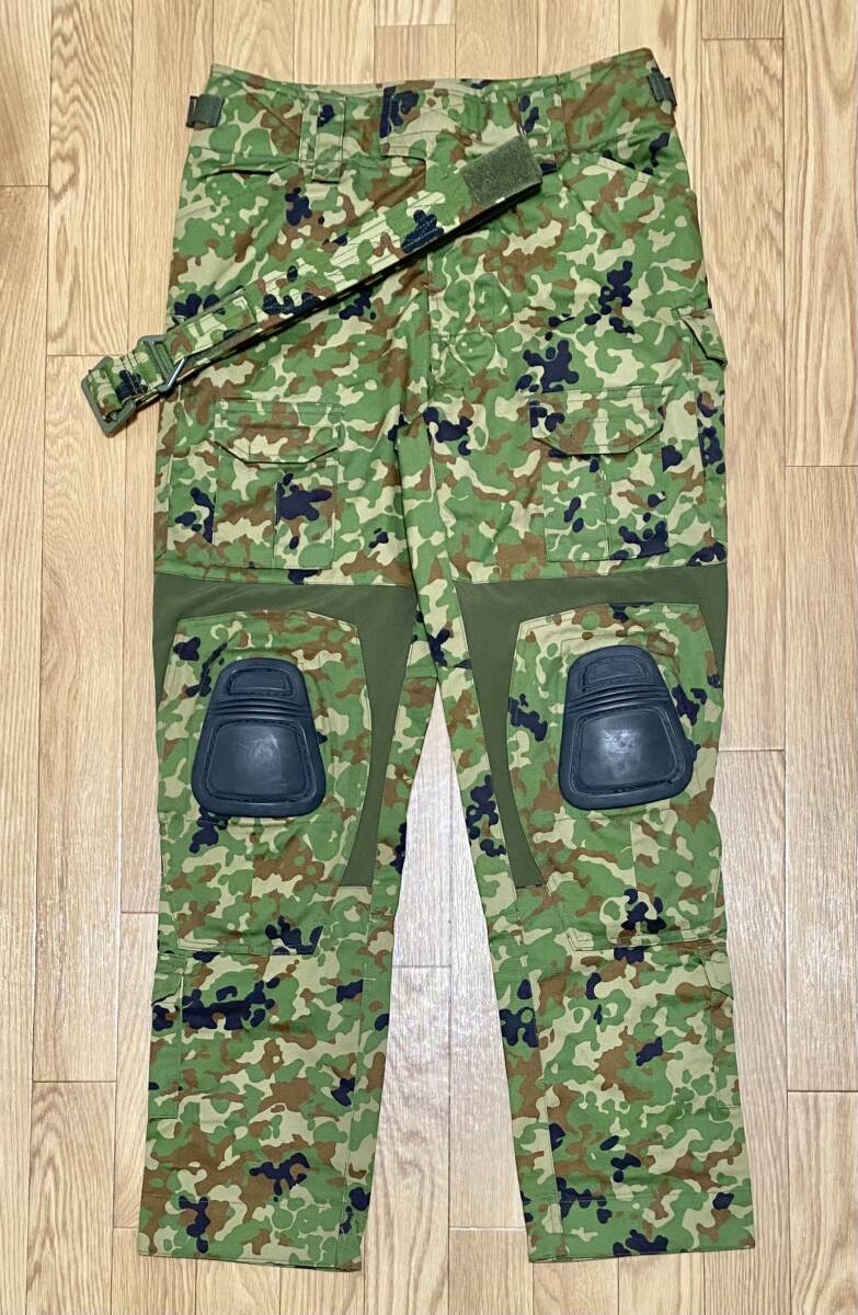 S&Graf 自衛隊迷彩ACタイプコンバットパンツ(M)＋ベルト コンバットシャツ戦闘服88式防弾チョッキベストチェストリグブーニーハット_画像1