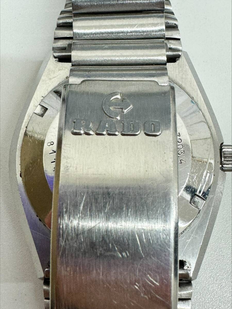 ●○#4337　 RADO　ラドー コンパニオン COMPANION 603.3203.4 デイデイト 自動巻 腕時計 アンティーク　現状保管品○●_画像5