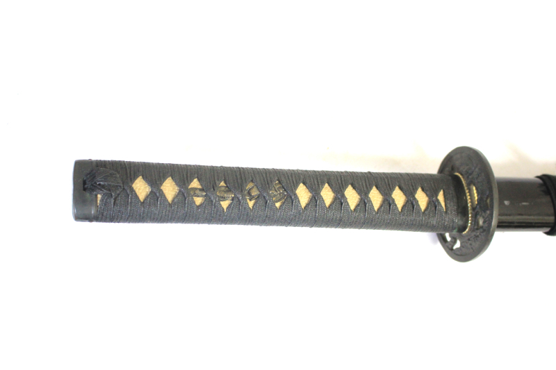  волна . прекрасный * катана для иайдо иммитация меча копия общая длина 90. лезвие миграция 55. доспехи гарда меча ножны меч . японский меч 