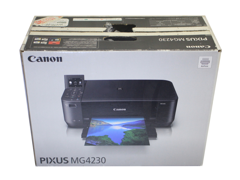 超美品★CANON PIXUS　MG4230　キャノン　ピクサス　複合機 A4 コピー機 Wi-Fi インクジェット複合機 プリンター　写真用紙のオマケ付き_画像1