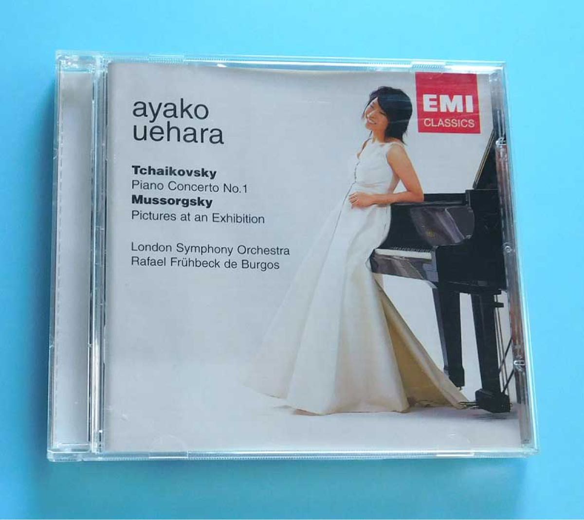CD 上原彩子 / チャイコフスキー:ピアノ協奏曲第1番&ムソルグスキー:展覧会の絵、ロンドン交響楽団