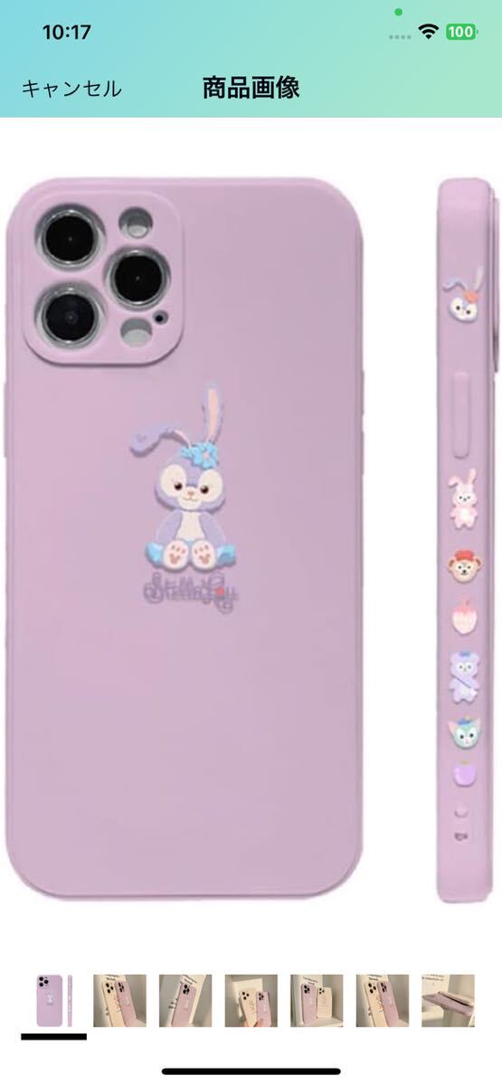 AI-46 iPhone13側面横絵柄付き ステラルー キャラクター スマホケース 携帯カバー 携帯保護 ディズニー ダッフィー アイフォンケース