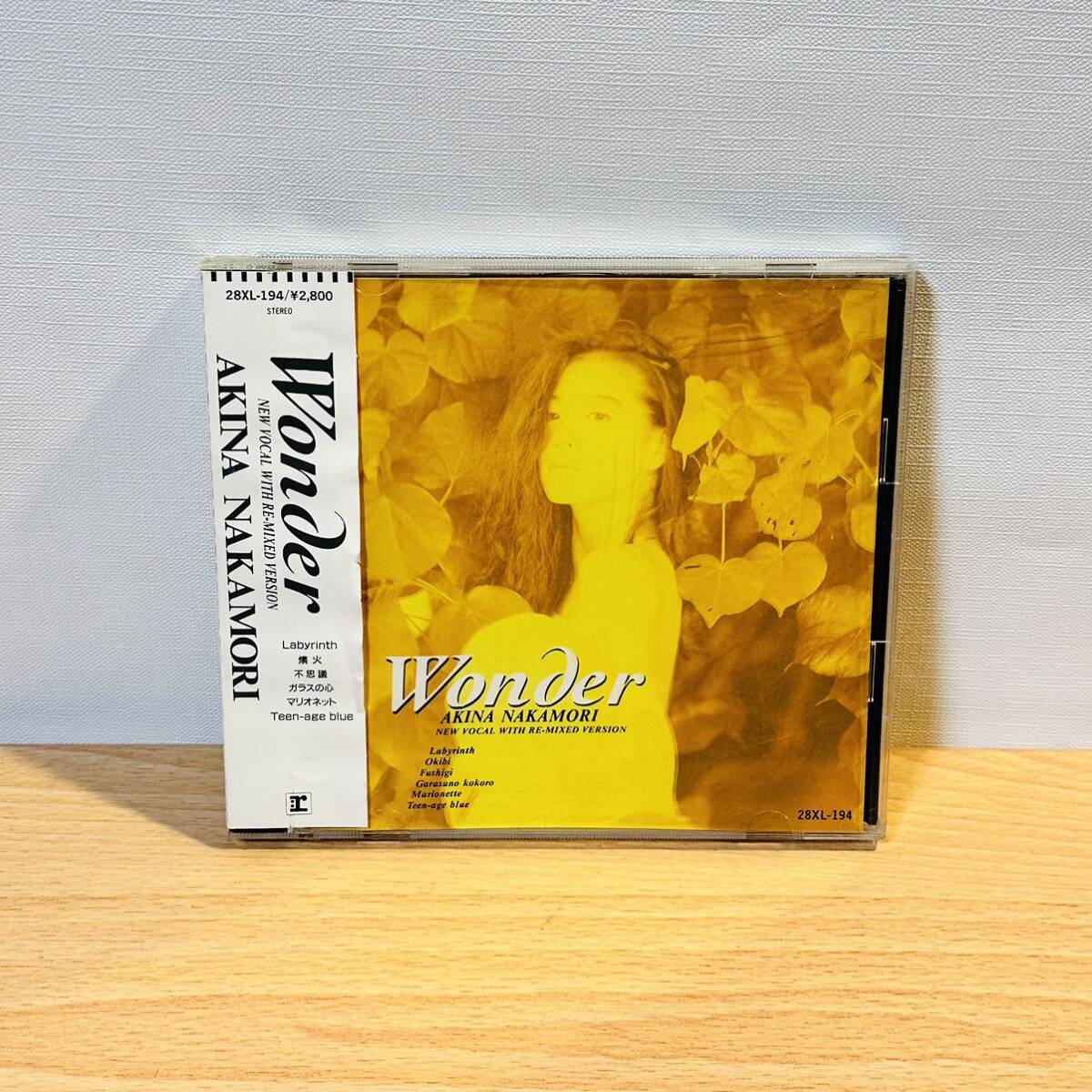 CD 帯付き 中森明菜 Wonder _画像1