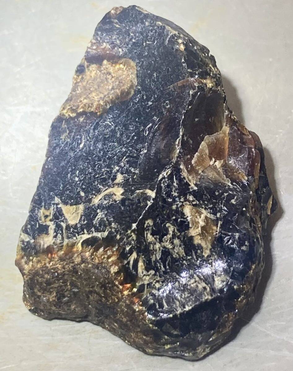 インドネシア スマトラ島産天然ブルーアンバー原石35.46g綺麗^ ^の画像4