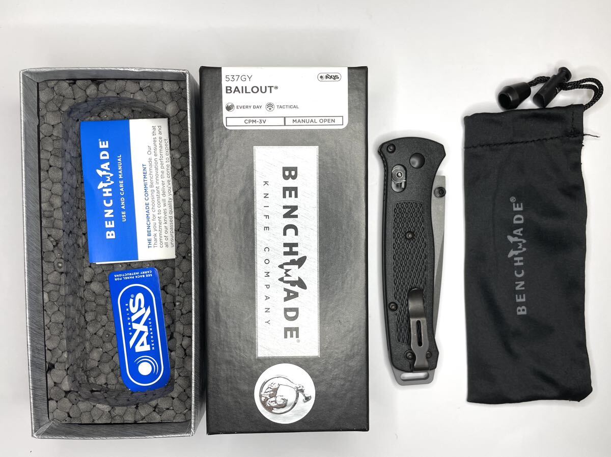 BENCHMADE ベンチメイド Bailout 537GY