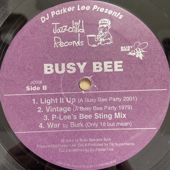 BUSY BEE ANOTHER SUICIDE 12インチ シングル_画像2