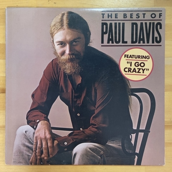 PAUL DAVIS THE BEST OF PAUL DAVIS FEATURING I GO CRAZY LP_画像1