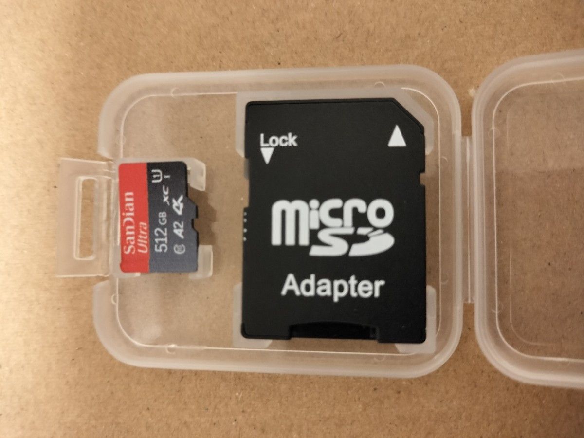 512GB microSD　マイクロSD　ノンブランド microSDXCカード 