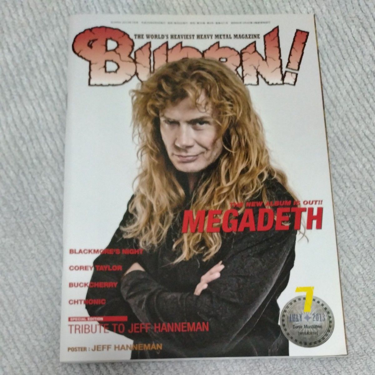 BURRN! (バーン)2013年7月号#MEGADETH