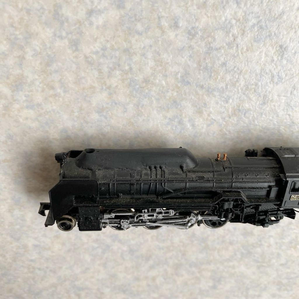 KATO 206 D51 78 Nゲージ 蒸気機関車 ジャンク_画像6