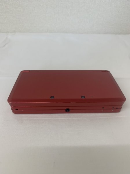 DS24-004 ジャンク扱い 任天堂 ニンテンドー 3DS 本体 のみ メタリックレッド 赤 レッド CTR-001 レトロ ゲーム 接触不良品 通電確認済