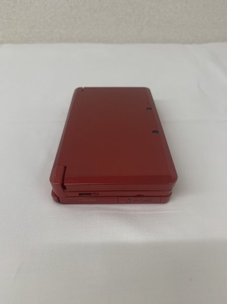 DS24-004 ジャンク扱い 任天堂 ニンテンドー 3DS 本体 のみ メタリックレッド 赤 レッド CTR-001 レトロ ゲーム 接触不良品 通電確認済