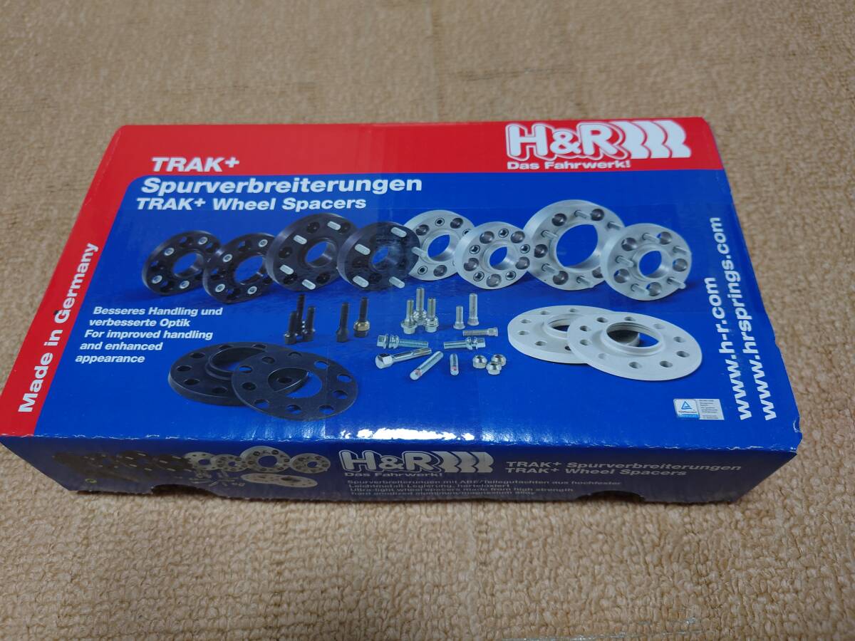 H&R ホイールスペーサー 10mm　(DRタイプ 5穴 PCD:112 φ66.5) 2055665　【新品未使用未開封】_画像1