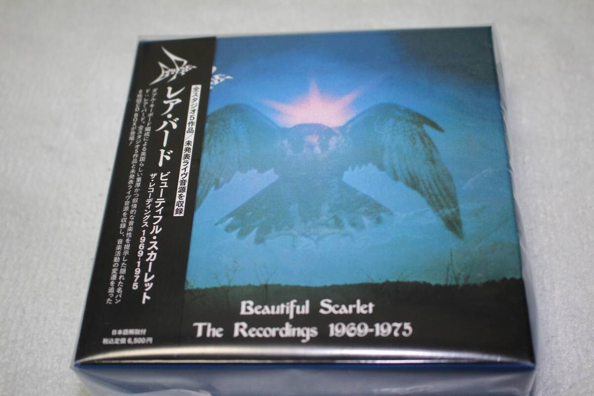 ヨーロッパ・プログレ (74) Rare Bird ① Beautiful Scarlet：The Recordings 1969 - 1975 ★ 6枚組帯付紙ジャケ国内仕様盤Box Set ★中古 _画像1
