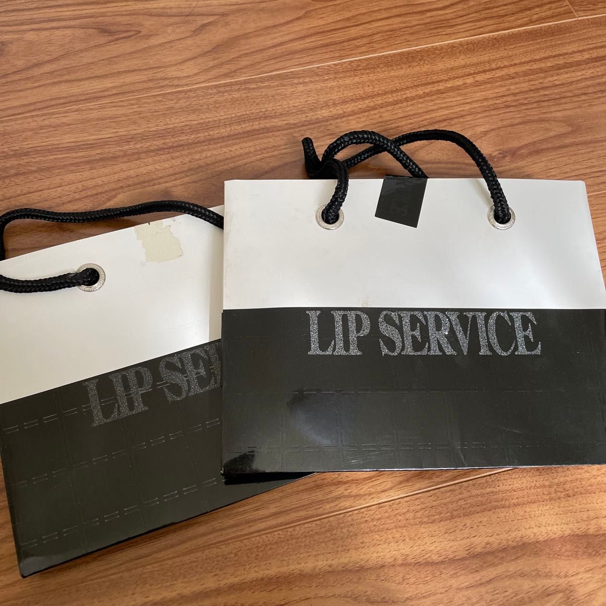 ショップ袋 紙袋 手提げ袋 ショッパー　リップサービス　LIP SERVICE ミニサイズ