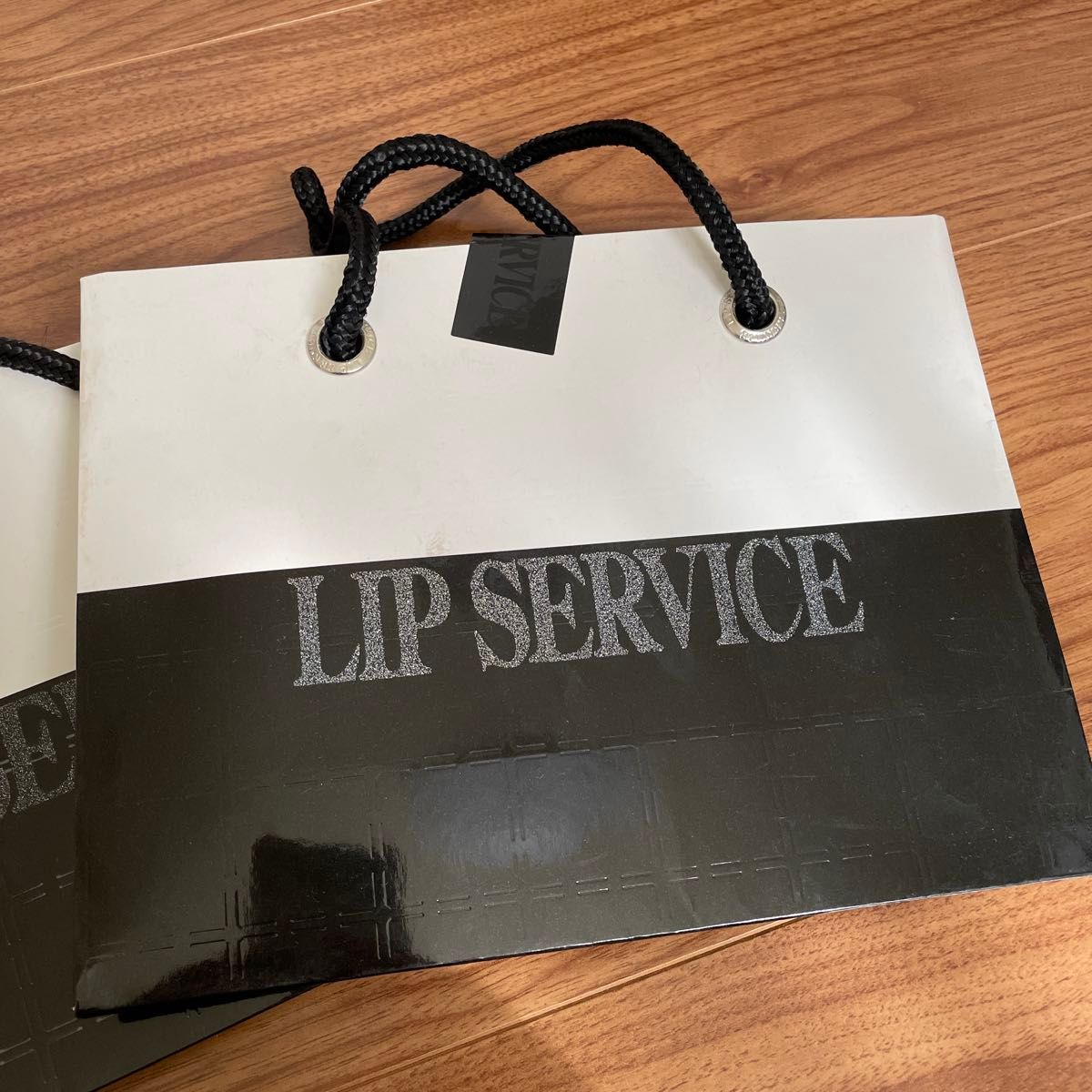 ショップ袋 紙袋 手提げ袋 ショッパー　リップサービス　LIP SERVICE ミニサイズ