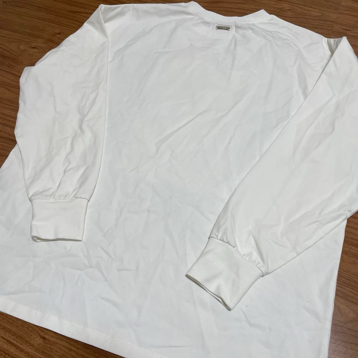 Rady 新品　タグ付き　フリーサイズ　大きめ　Tシャツ 長袖Tシャツ ロンT ロングTシャツ　白　ビッグ　