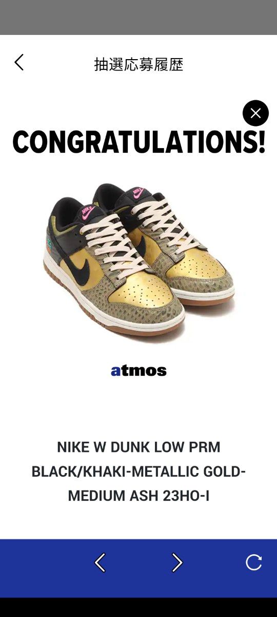 Nike WMNS Dunk Low "Dia De Muertos"　27.0cm