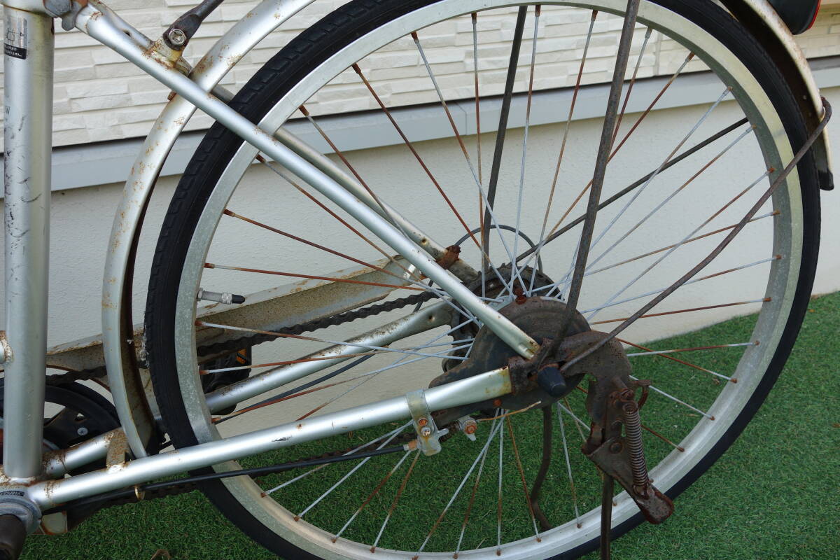 ジャンク品　自転車（ママチャリ）　２台セット　※壊れてます_画像9
