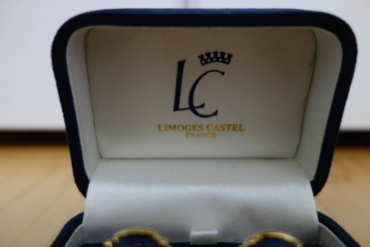 新品、未使用　LC　LIMOGES CASTEL　FRANCE　カフス　ケース付き_画像4