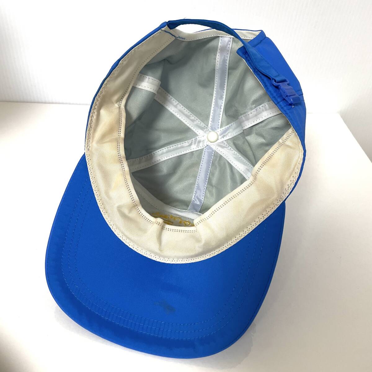 80s GORE-TEX ゴアテックス キャップ ブルー フリーサイズ 80s GORE-TEX ゴアテックス キャップ ブルー フリーサイズ
