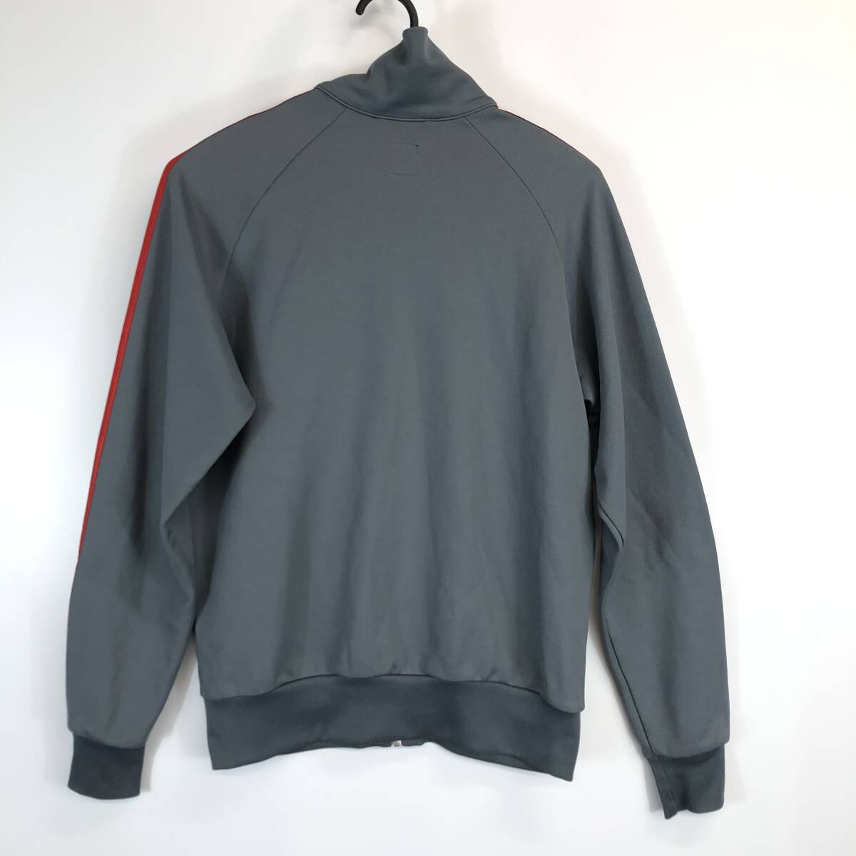 アディダス adidas トラックジャケット ジャージ グレー レッド アディダス adidas トラックジャケット ジャージ グレー レッド