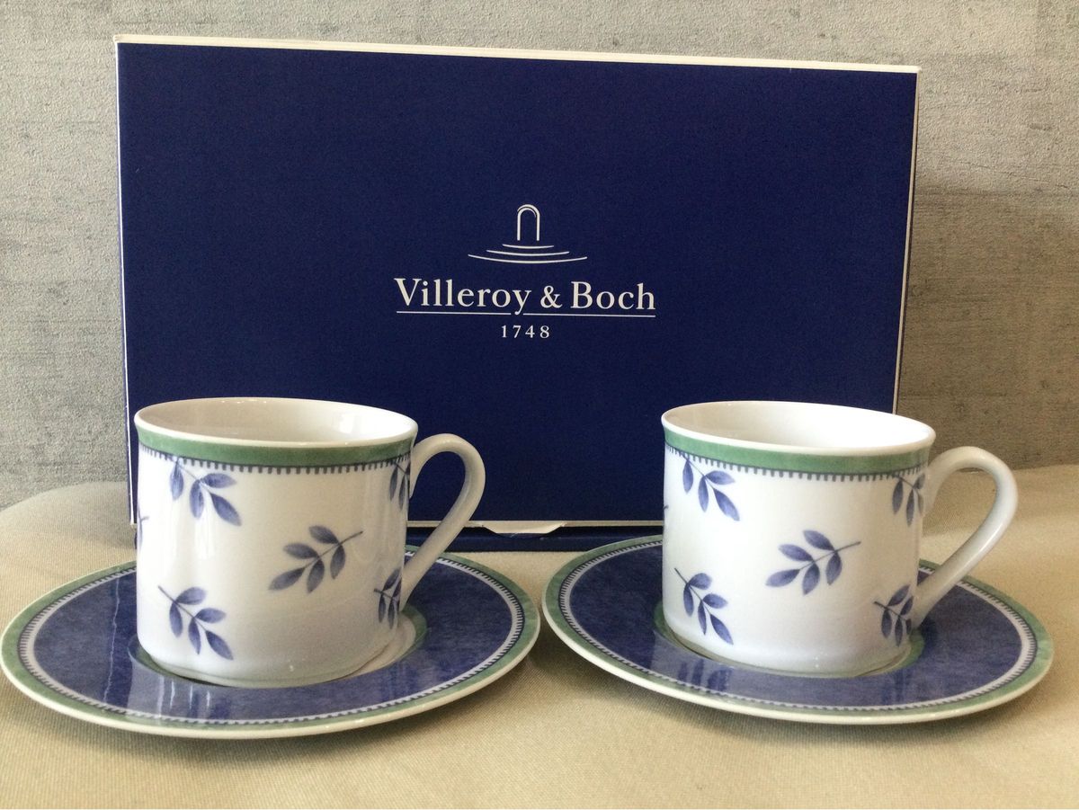 新品　ビレロイ&ボッホ　Villeroy&Boch　カップ　ソーサー　スイッチ