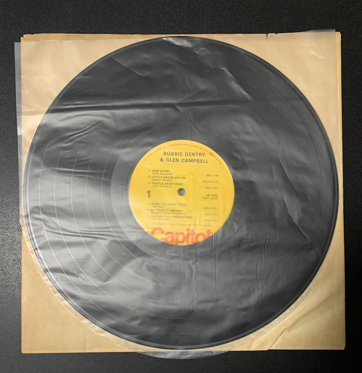 ★US/LP/Bobbie Gentry And Glen Campbell/SM2928/1973年/レコード_画像7