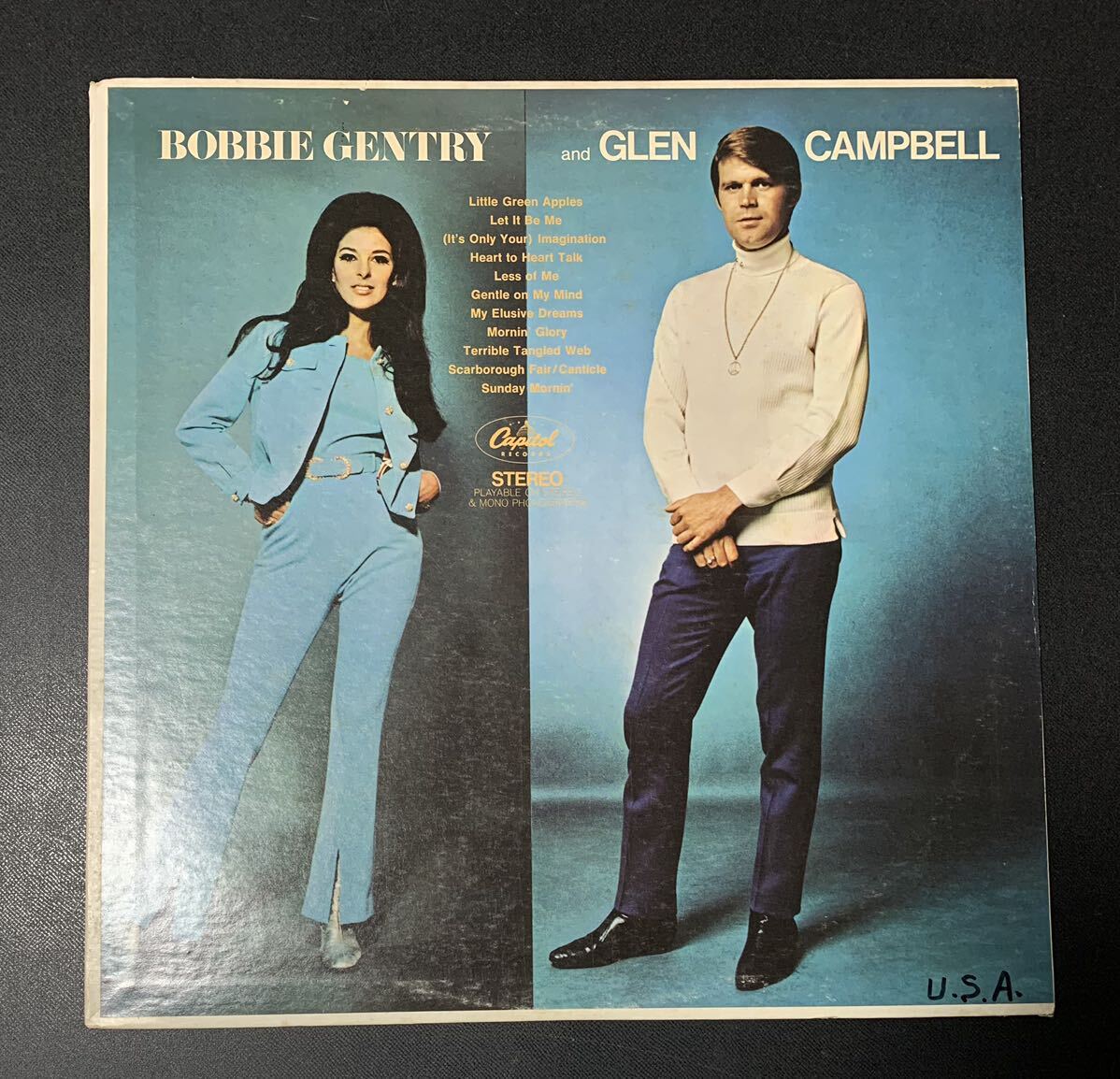 ★US/LP/Bobbie Gentry And Glen Campbell/SM2928/1973年/レコード_画像1