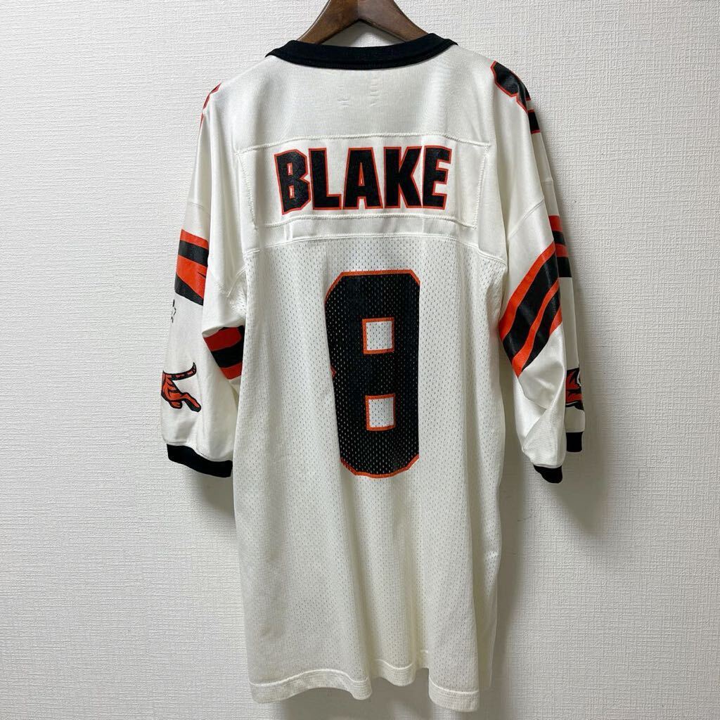 STARTER NFL Cincinnati Bengals シンシナティ ベンガルズ JEFF BLAKE ジェフ ブレイク レプリカユニフォーム サイズ52_画像2