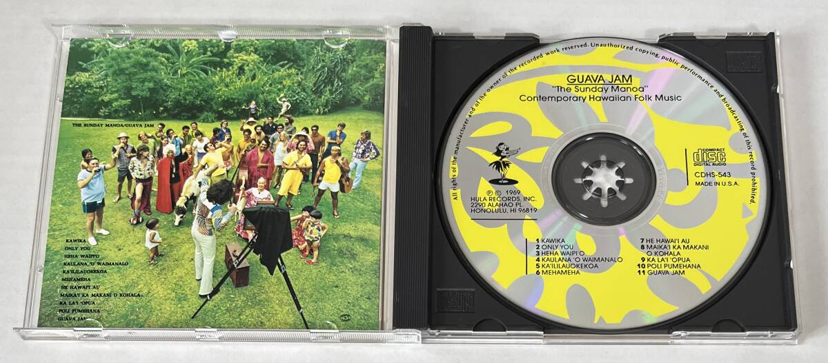 M6133◆THE SUNDAY MANOA◆GUAVA JAM(1CD)輸入盤/ハワイアン・フォーク_画像3