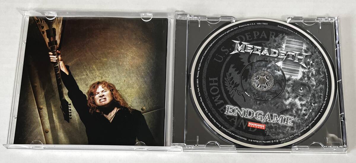 M6141◆MEGADETH◆ENDGAME(1CD)輸入盤/米国産スラッシュ・メタル_画像3