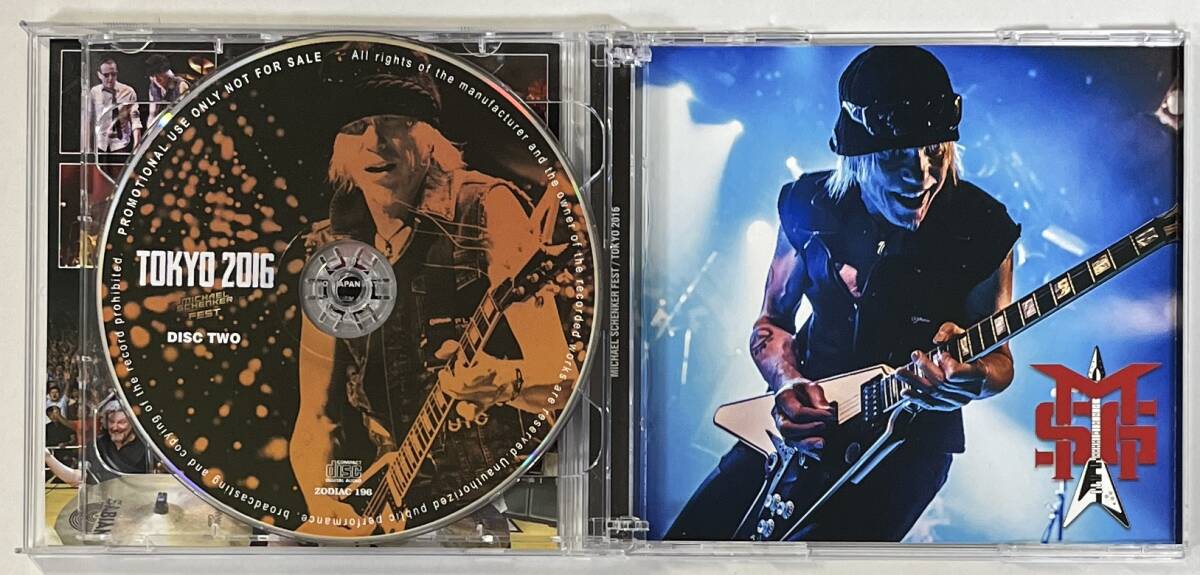 ◆MICHAEL SCHENKER FEST/マイケル・シェンカー・フェスト◆TOKYO 2016(2CD)16年東京国際フォーラム/プレス盤_画像4