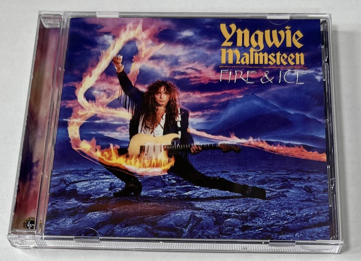 M6151*YNGWIE MALMSTEEN*FIRE & ICE(1CD) foreign record / Sweden production heaven -years old gita list 