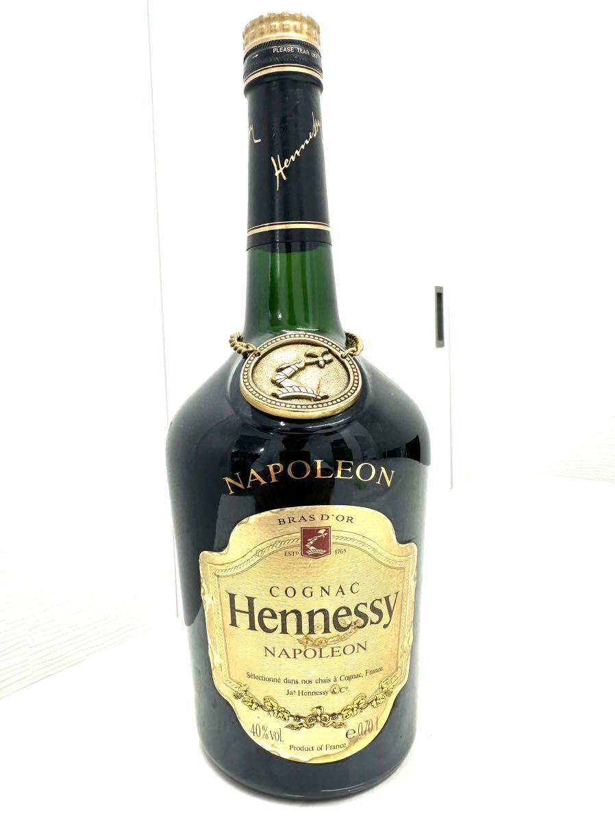 未開封　オールドボトル　ヘネシー　ナポレヨン　ブラスドール　700ml 40% Hennessy ブランデー　コニャック　古酒　NAPOLEON COGNAC _画像1