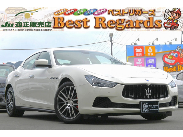 【諸費用コミ】:2014年 マセラティ ギブリ S Q4 4WD 車検整備付 4.5万k 左H ターボ_画像の続きは「車両情報」からチェック