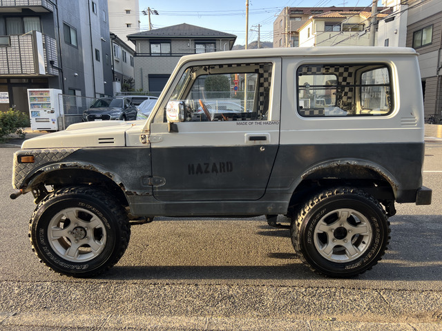 売切り 神戸 実走行7.5万キロ SUZUKI スズキ ジムニー 5MT 4WD JA11V 事故歴修復歴なし 一時抹消の画像6