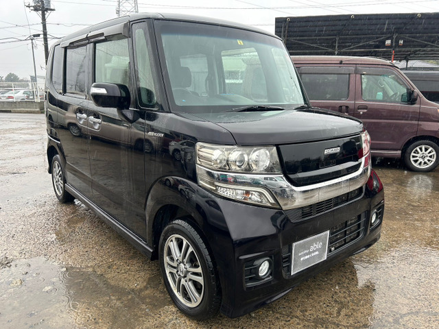 【諸費用コミ】:【支払総額24.8万円】h25年式N BOXカスタム4WD車検令和8年3月機関良好 パワスラ 無限グリル 修復歴無_画像の続きは「車両情報」からチェック