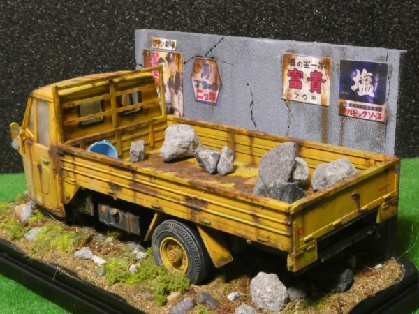  Showa Retro 1/32 DAIHATSU CM10T три колесо грузовик .. geo лама конечный продукт с футляром 