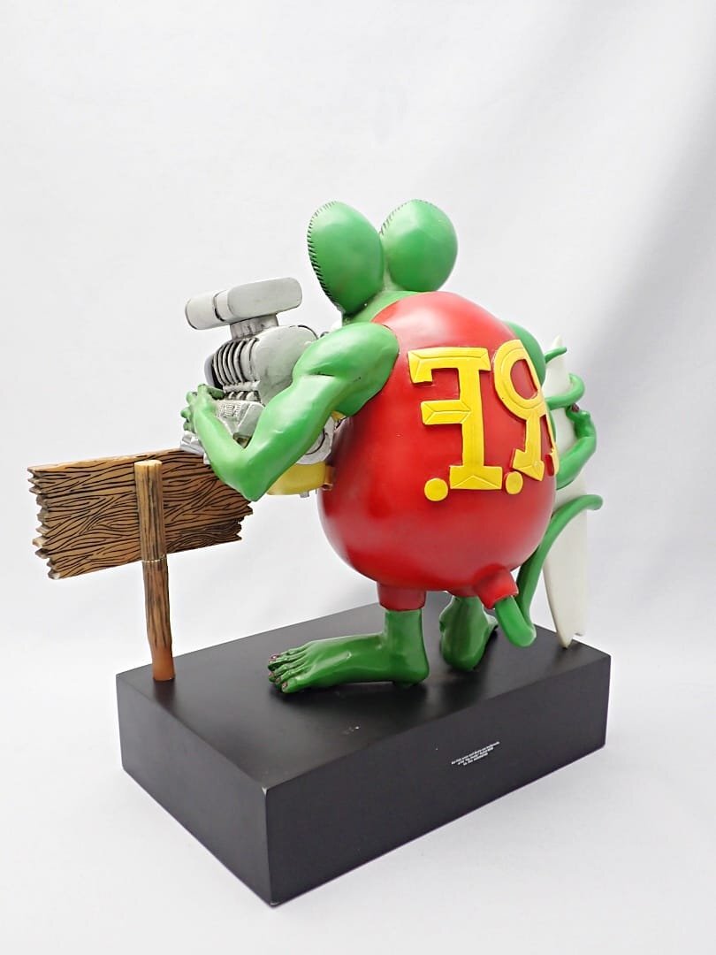 FUNKO ファンコ RAT FINK R/F ラットフィンク フィギュア スタチュー SURF ALL DAY RACE ALL NIGHT 中古B+ 【送料無料】 D-2185_画像5