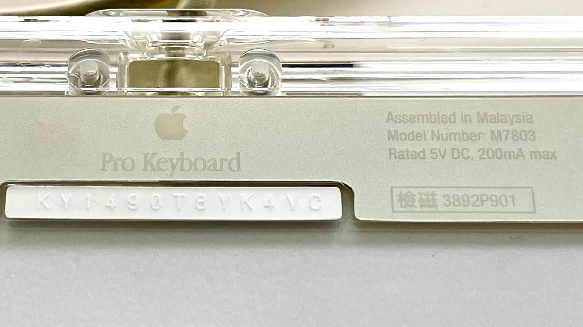 Apple Pro Keyboard USキーボード M7803 純正