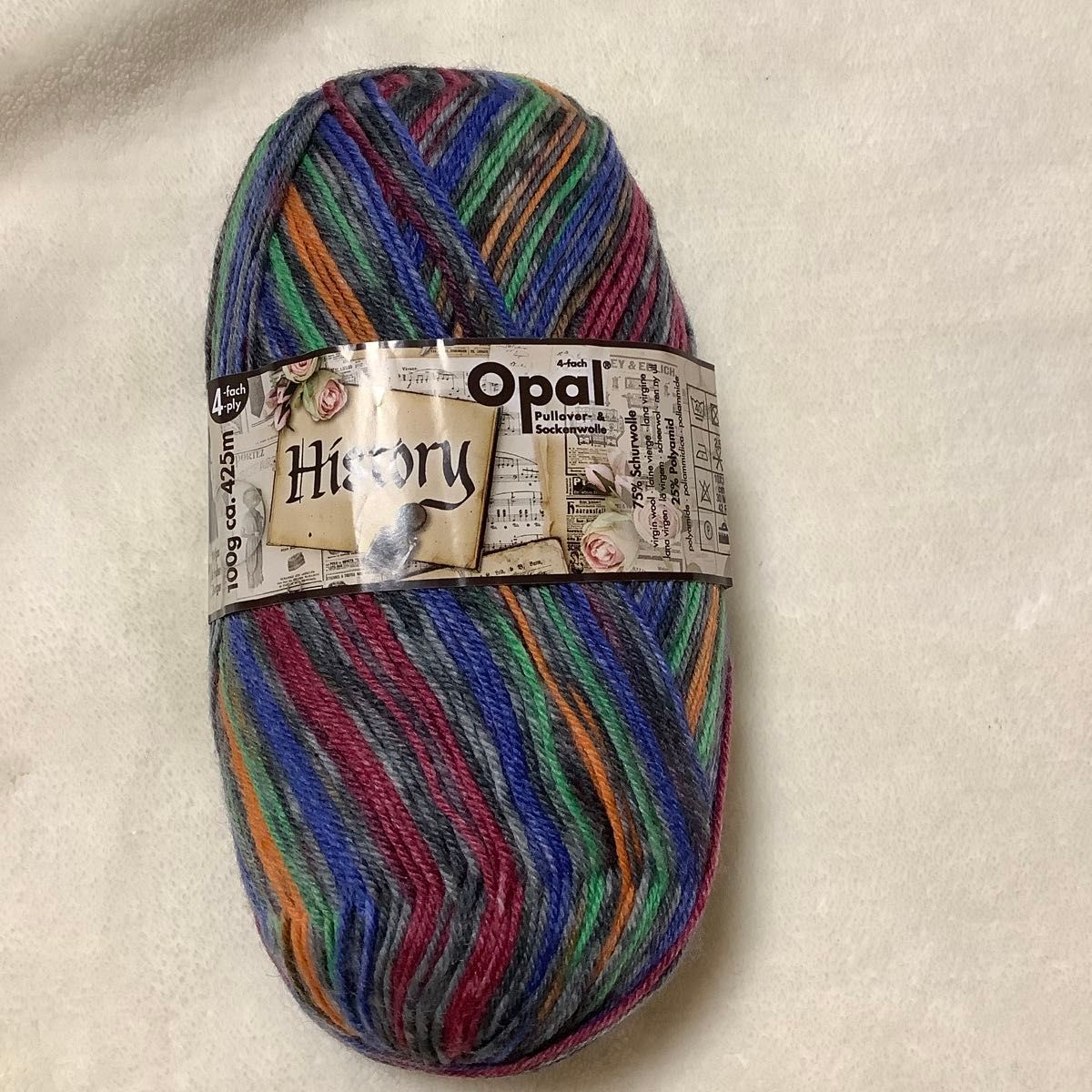 opal  毛糸　ヒストリー　3  オパール