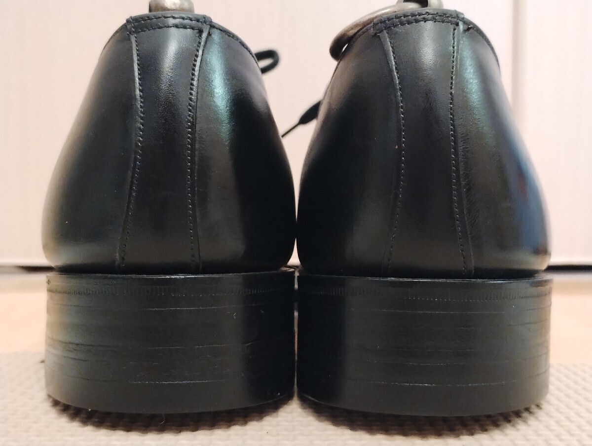  не использовался David Scott распорка chip чёрный UK 8.5 27.0 Британия производства Vintage неиспользуемый товар как новый кожа обувь обувь Glenn sonchi- колено класс Wearra