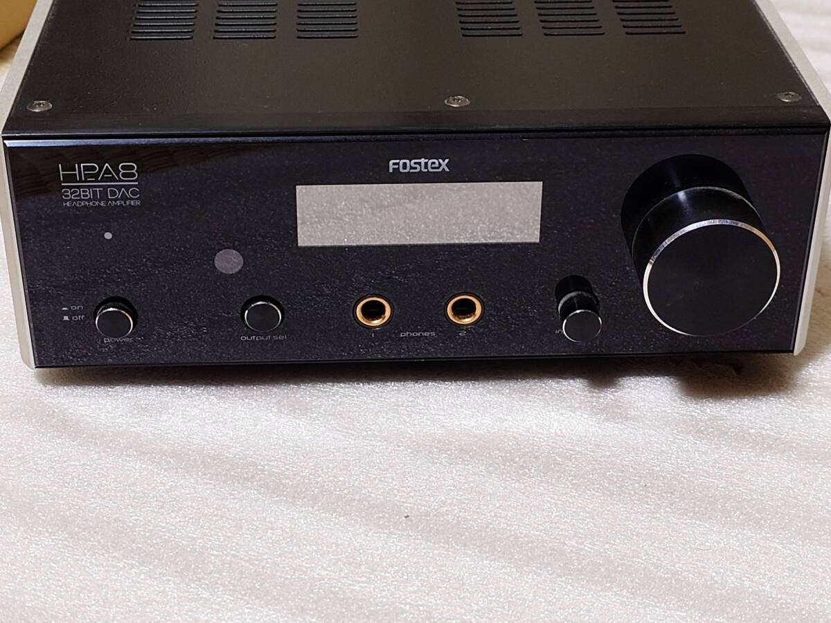 * FOSTEX HP-A8 32bit DAC headphone amplifier + L sound data exclusive use USB cable *